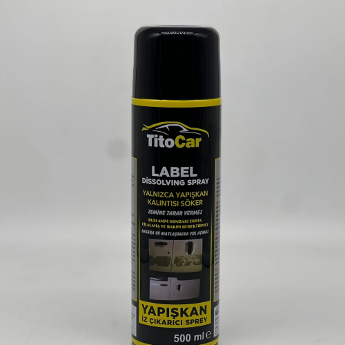 TitoCar Yapışkan İz Çıkarıcı Sprey 500 ml