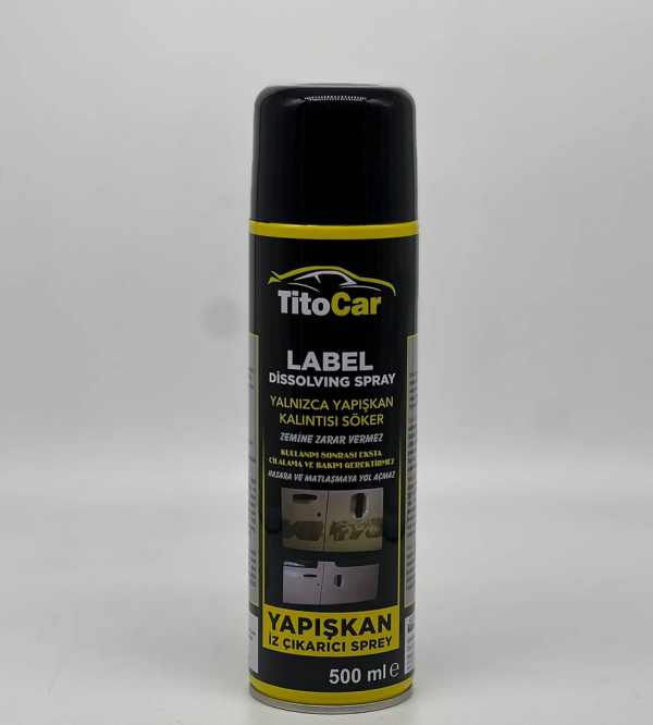 TitoCar Yapışkan İz Çıkarıcı Sprey 500 ml