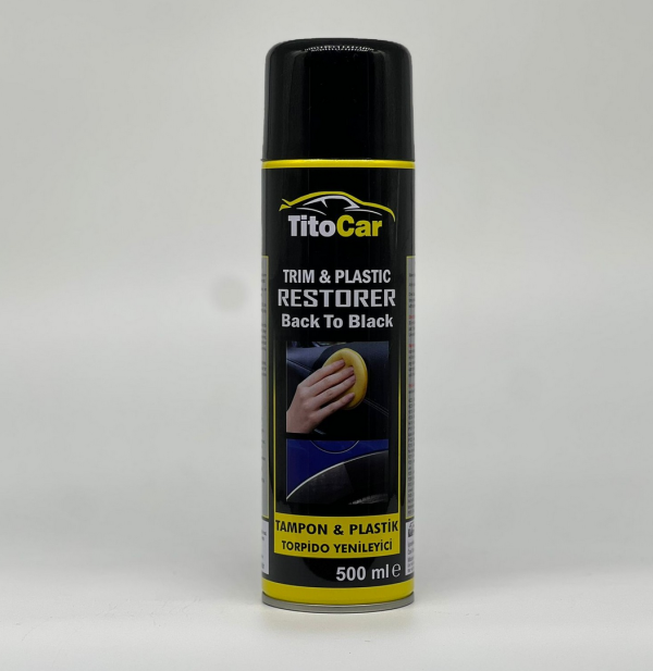 TitoCar Tampon&Plastik Yenileme Spreyi 500 ml