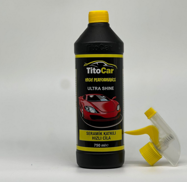 TitoCar Seramik Katkılı Hızlı Cila 750 ml
