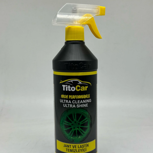 TitoCar Yeşil Renk Jant Ve Lastik Temizleme Sıvısı 750 ml