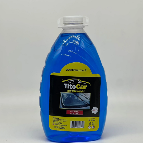TitoCar Antifirizli -20° Oto Cam suyu 4lt