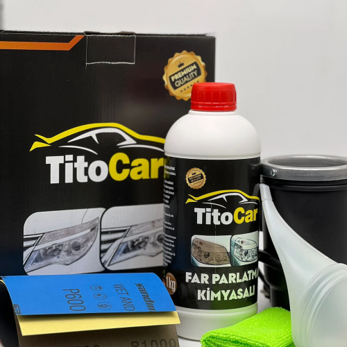 TitoCar Far Temizleme Seti