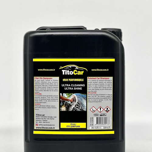 TitoCar Cilalı Oto Şampuan 20 lt