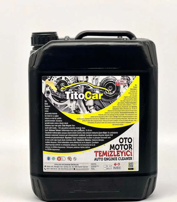 TitoCar Motor Temizliği Sıvı 20 Litre