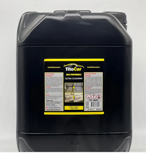 TitoCar Genel Amaçlı Temizlik Sıvısı 5 Litre