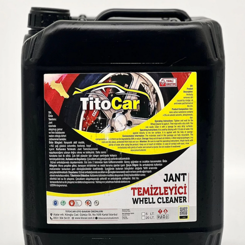 TitoCar Jant Temizliği Sıvı 5 Litre