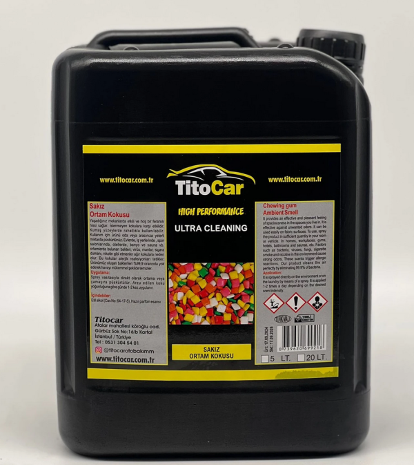 TitoCar Sakız Ortam Kokusu 5lt
