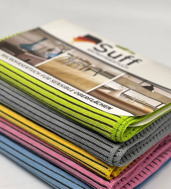 Suff Leylak Çizgili Mikrofiber Kuruluma Bezi 70x50 cm - Afbeelding 2