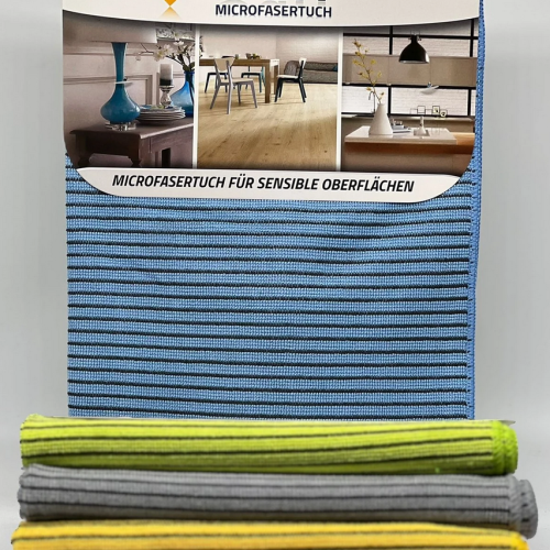 Suff Leylak Çizgili Mikrofiber Kuruluma Bezi 70×50 cm