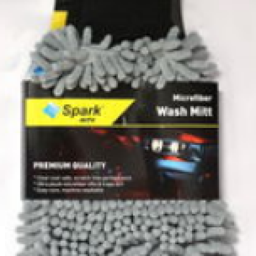 SPKOBE0130 Spark 7050 Mikrofiber Şönil Oto Temizlik Eldiveni 16×24 cm