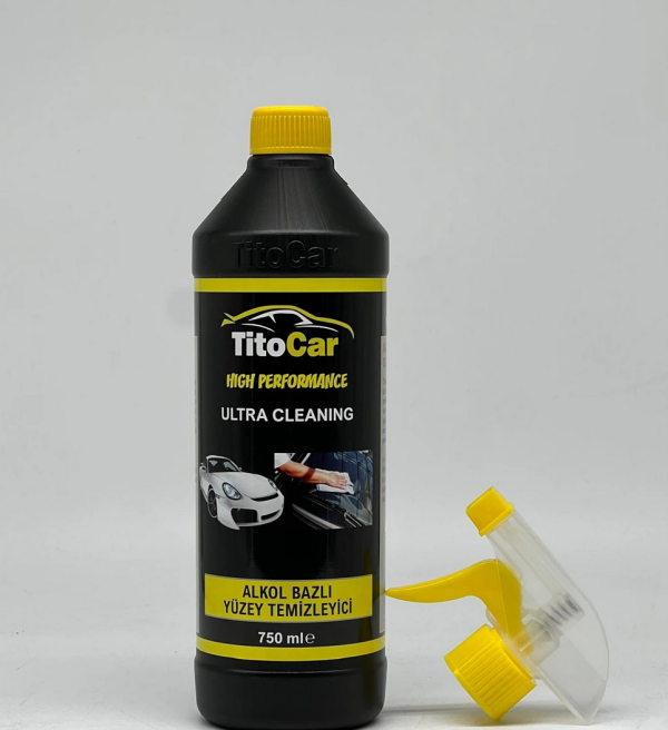 TitoCar Alkol Bazlı Yüzey Temizleyici (İPA) 750 ml