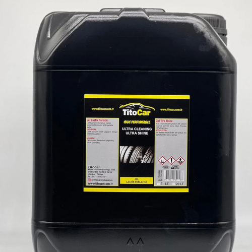 TitoCar Lastik Parlatıcı Jel 20 Litre