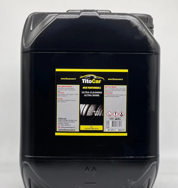 TitoCar Banden & Bumper Glansvloeistof 5 Liter