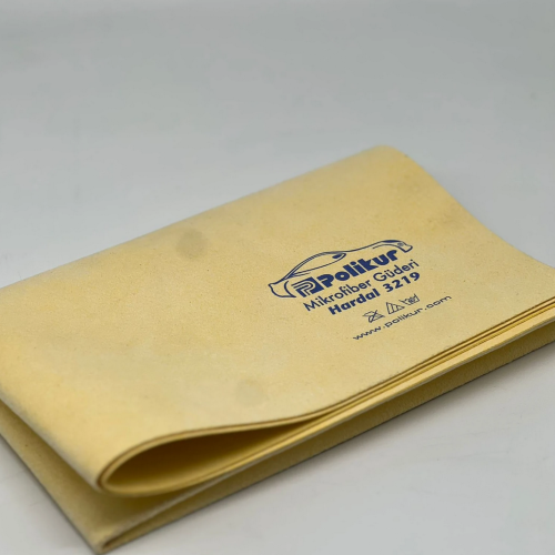 Polikur 3219 Microvezel Geitenleerdoek Mosterd 50×70 cm