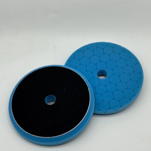 TitoCar Waxpad Honingraat Blauw 170 mm
